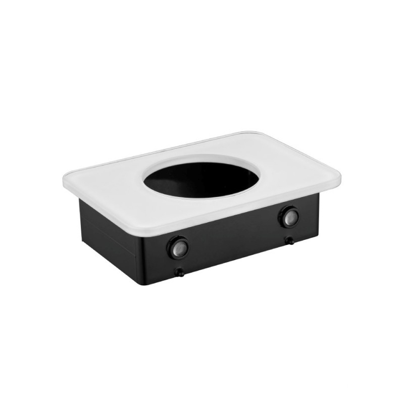 Kệ đựng ly Kobe kính trắng tiện lợi Hafele 495.80.239