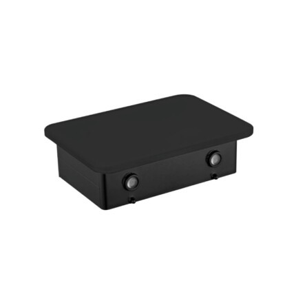 Kệ đựng xà phòng Kobe kính đen Hafele 495.80.244