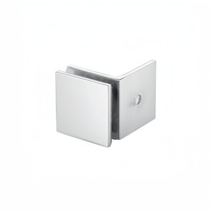Kẹp kính tường nhà tắm 90 độ có đế Hafele 981.77.910