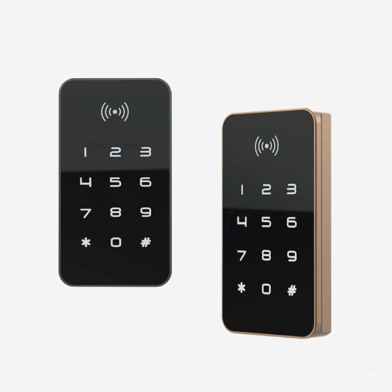 Khóa thẻ từ và mật mã cho tủ gỗ Taura F056
