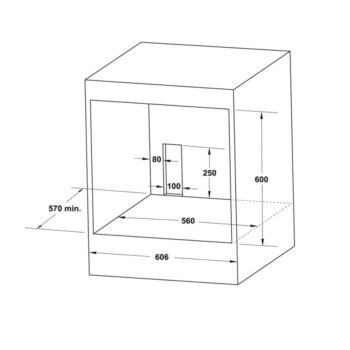 Lò nướng 70 lít âm tủ HO-4KT70A Hafele 538.61.442