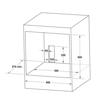 Lò nướng âm tủ đa năng HO-2K65A Hafele 538.61.431