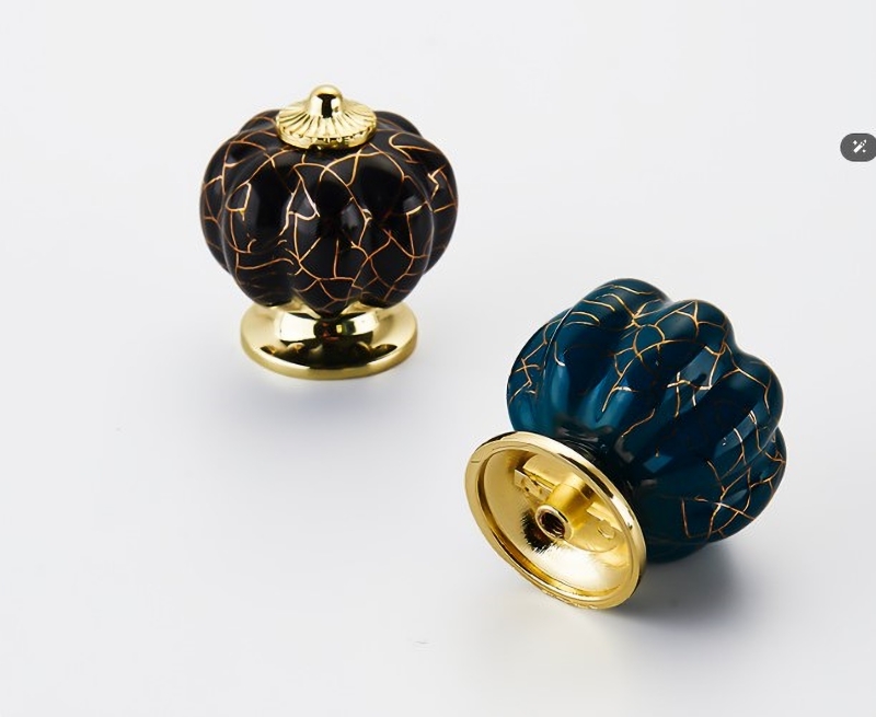 Núm tay nắm tủ decor Pumpkin sang trọng XC2526