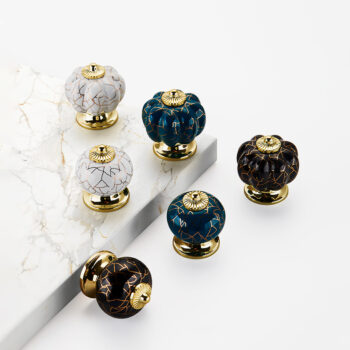 Núm tay nắm tủ decor Pumpkin sang trọng XC2526