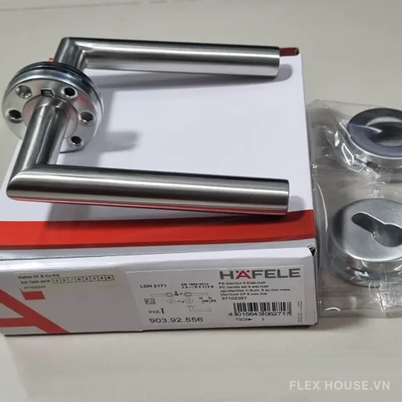 Tay nắm gạt cho cửa phòng Hafele 903.92.556