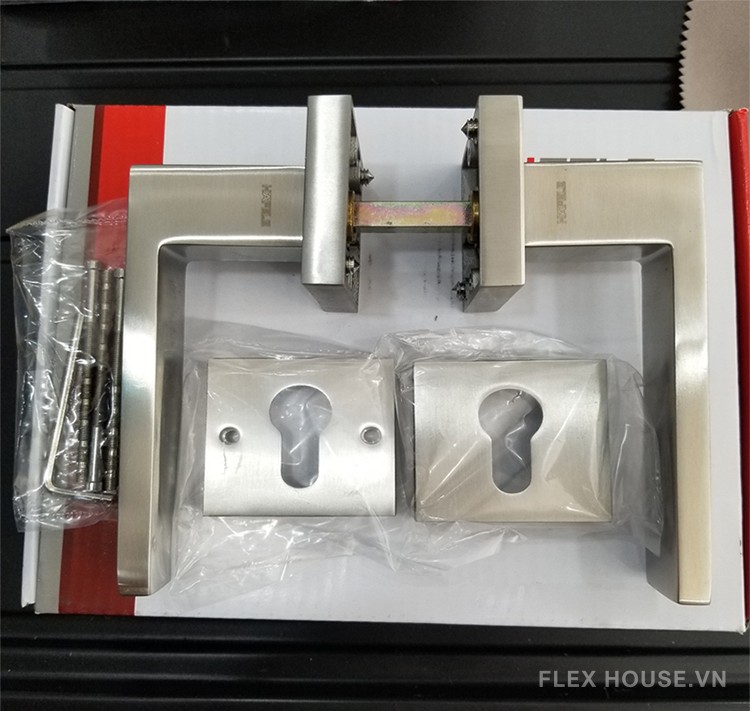 Tay nắm gạt inox dạng vuông Hafele 903.99.427