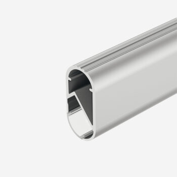 Thanh treo quần áo đầu Oval Hafele 833.72.790
