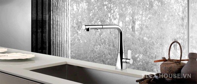 Vòi rửa chén mạ crom HT20-CH1P259 Hafele 570.82.210