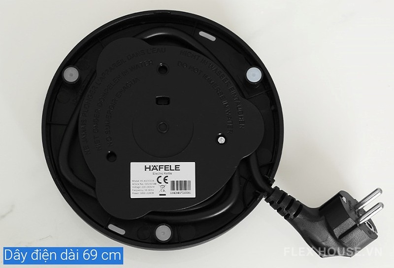 Ấm đun siêu tốc HS-K1705DB Hafele 535.43.548 12
