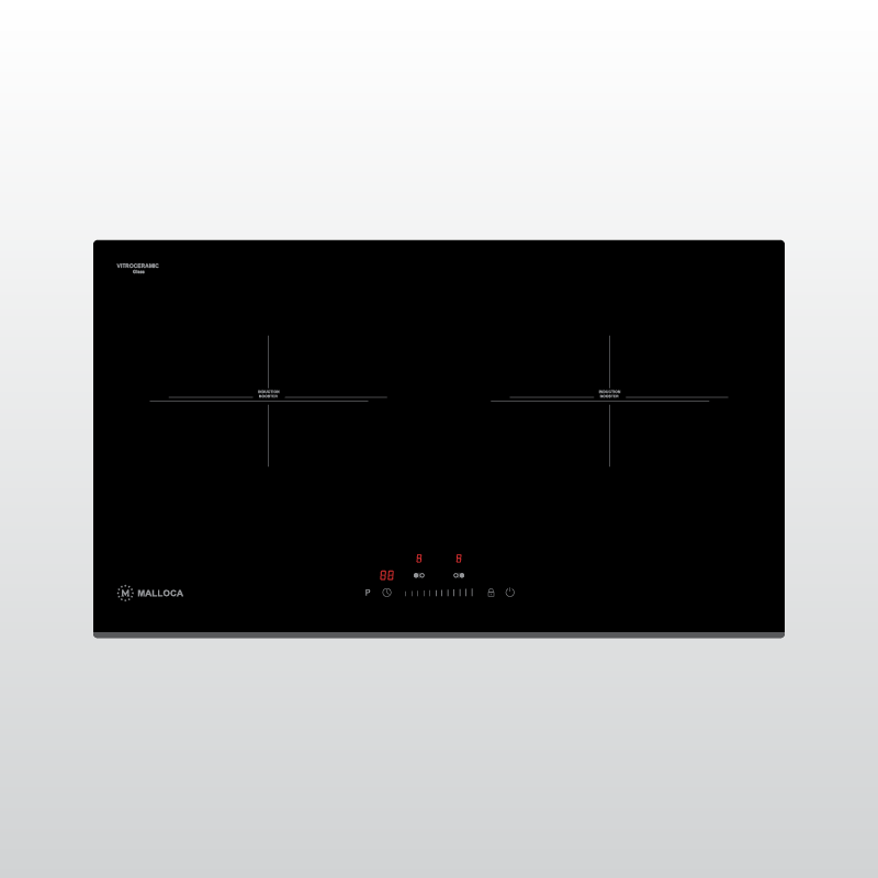 Bếp kính âm 2 từ Malloca MH-732 IN