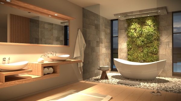 5+ cách bố trí bồn tắm đậm chất spa tại nhà 44 Biến phòng tắm thành spa mini hoàn hảo với các phụ kiện nhà tắm