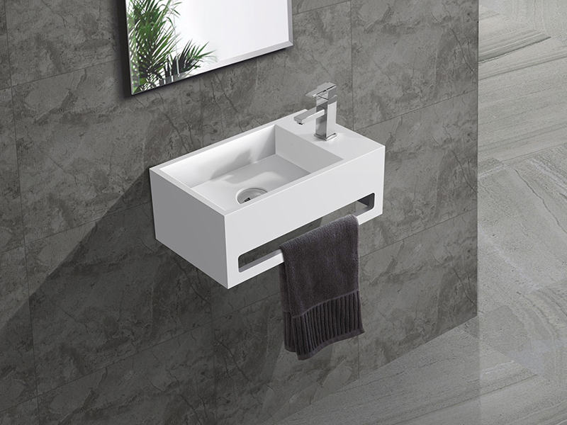 Hé lộ 5 mẫu bồn rửa nhà tắm sang chảnh nhất hiện nay 6 Bồn rửa nhà tắm treo tường đẹp mắt