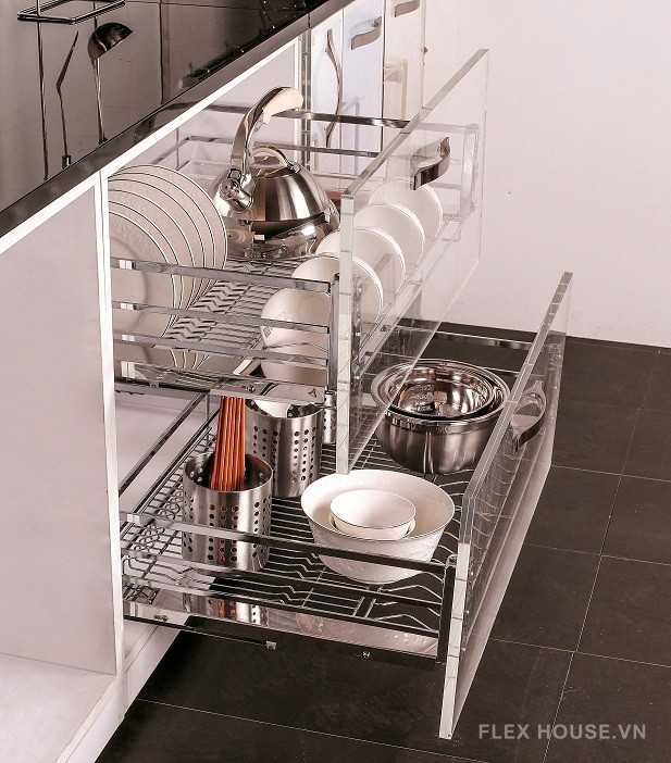 Gía bát đĩa inox cao cấp