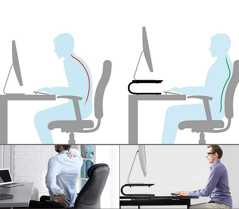 Giá nâng màn hình kim loại tản nhiệt cao cấp ZE6200 13
