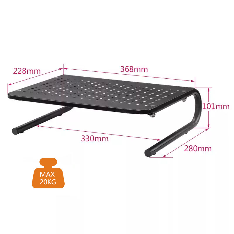 Giá nâng màn hình kim loại tản nhiệt cao cấp ZE6200 8