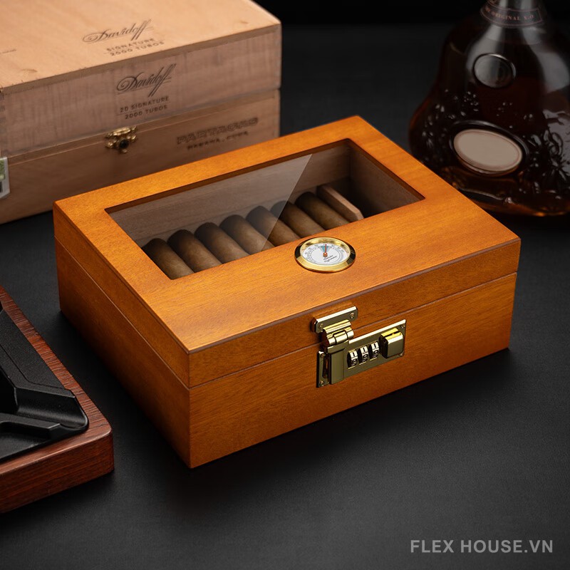 Hộp giữ ẩm cigar