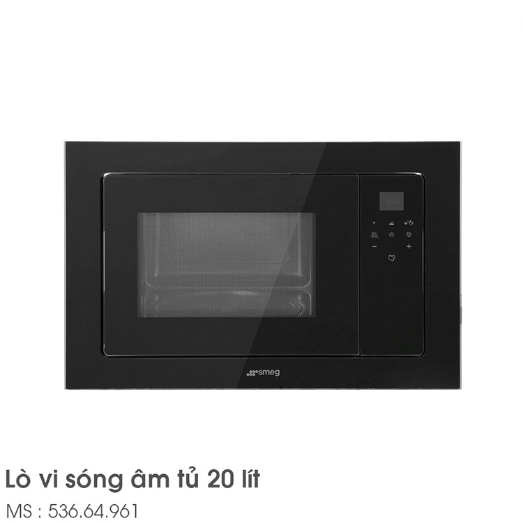 Lò vi sóng kết hợp nướng Smeg FMI120N2 536.64.961 6