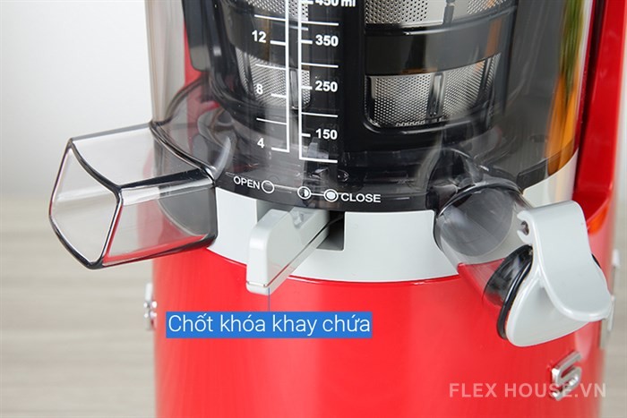 Máy ép chậm màu đỏ Smeg SJF01RDEU 535.43.629 14