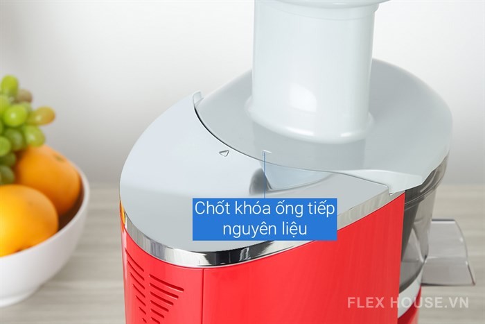 Máy ép chậm màu đỏ Smeg SJF01RDEU 535.43.629 13