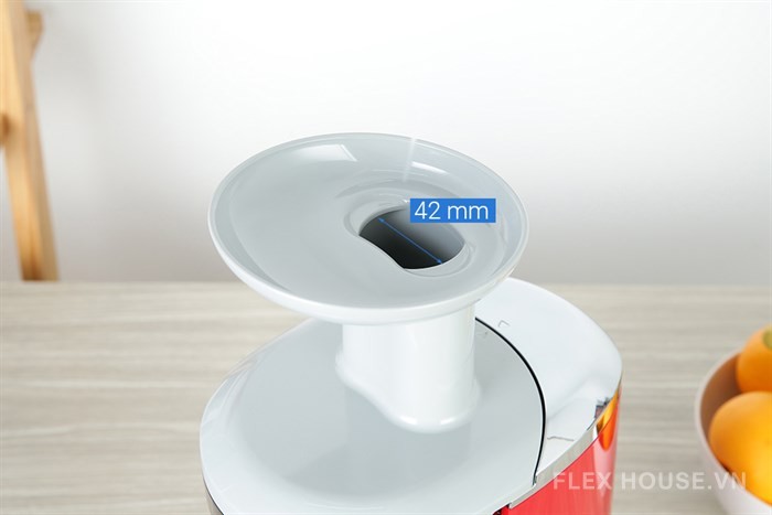 Máy ép chậm màu đỏ Smeg SJF01RDEU 535.43.629 8