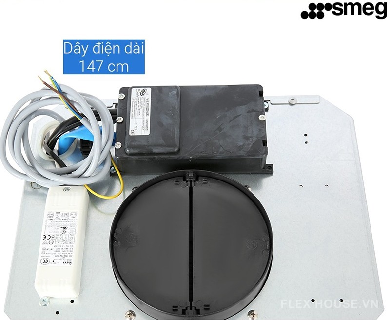 Máy hút mùi đảo Smeg KI90XE 536.84.628 7