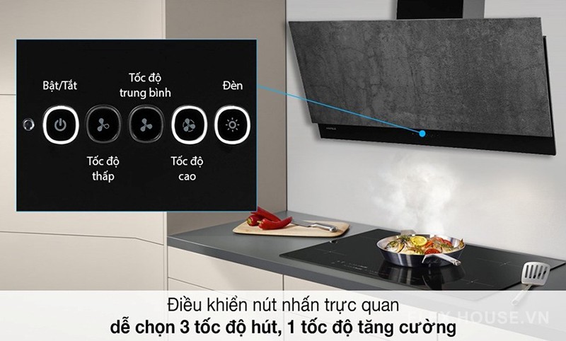 Máy hút mùi gắn tường HH-WVS90A Hafele 533.86.003 6