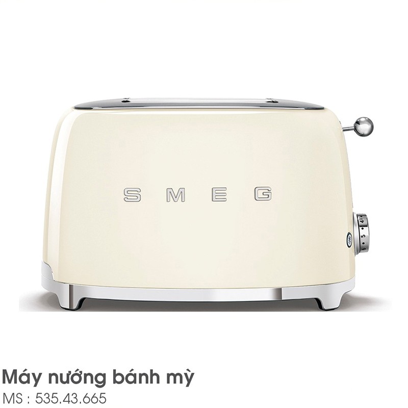 Máy nướng bánh mỳ 2 lát Smeg TSF01CREU 535.43.665 4