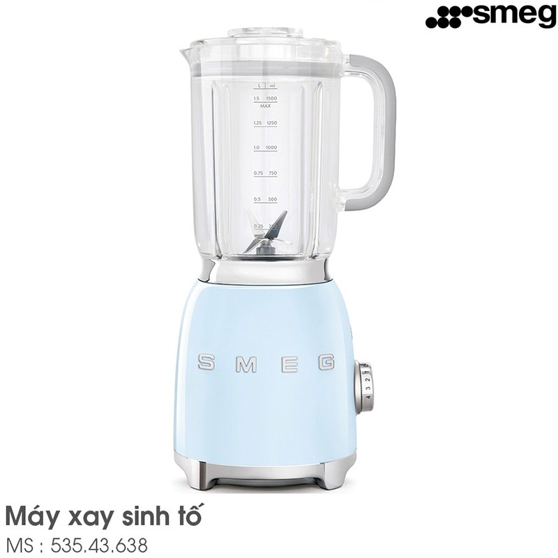Máy xay sinh tố Smeg BLF01PBEU 535.43.638 5