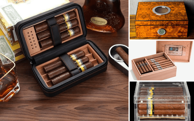 Mẹo bảo quản hộp giữ ẩm cigar