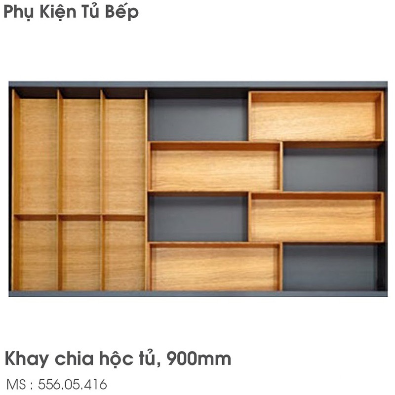 Ngăn chia hộc tủ Fineline R900mm Kessebohmer 556.05.41 4