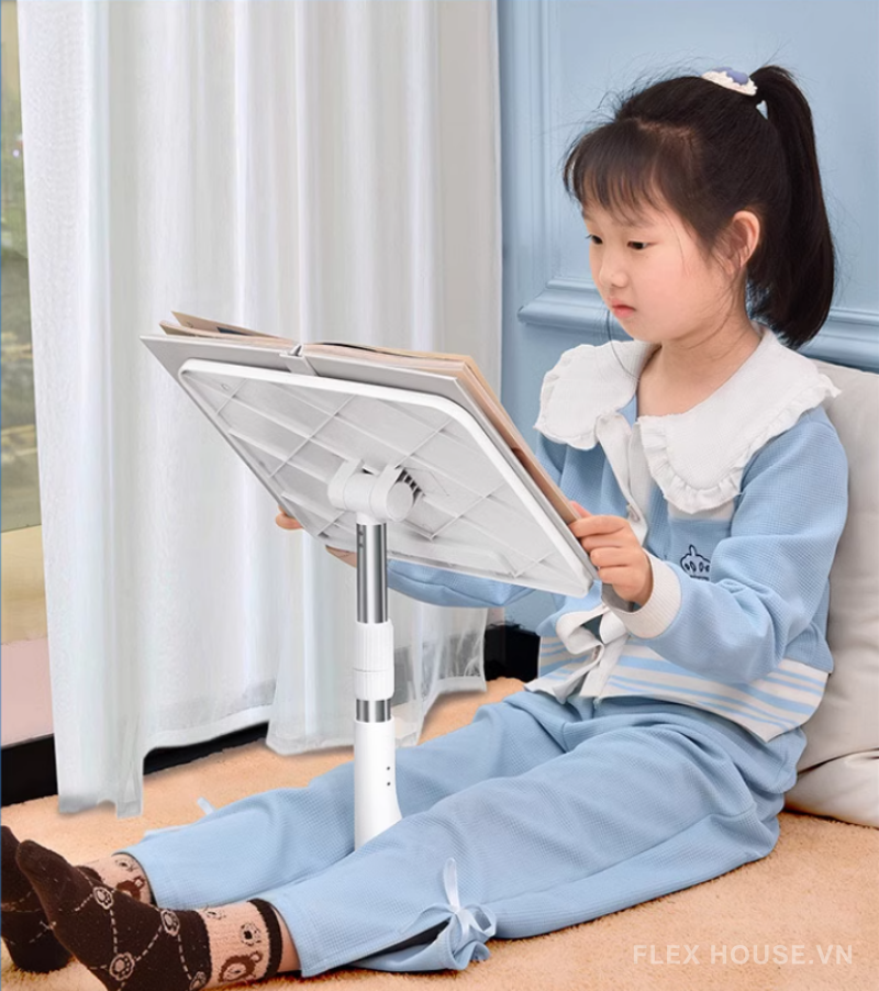Gía đọc sách Flexhouse VN - Khơi nguồn đam mê sách của bé yêu 3 Những khó khăn khi không sử dụng giá kê sách