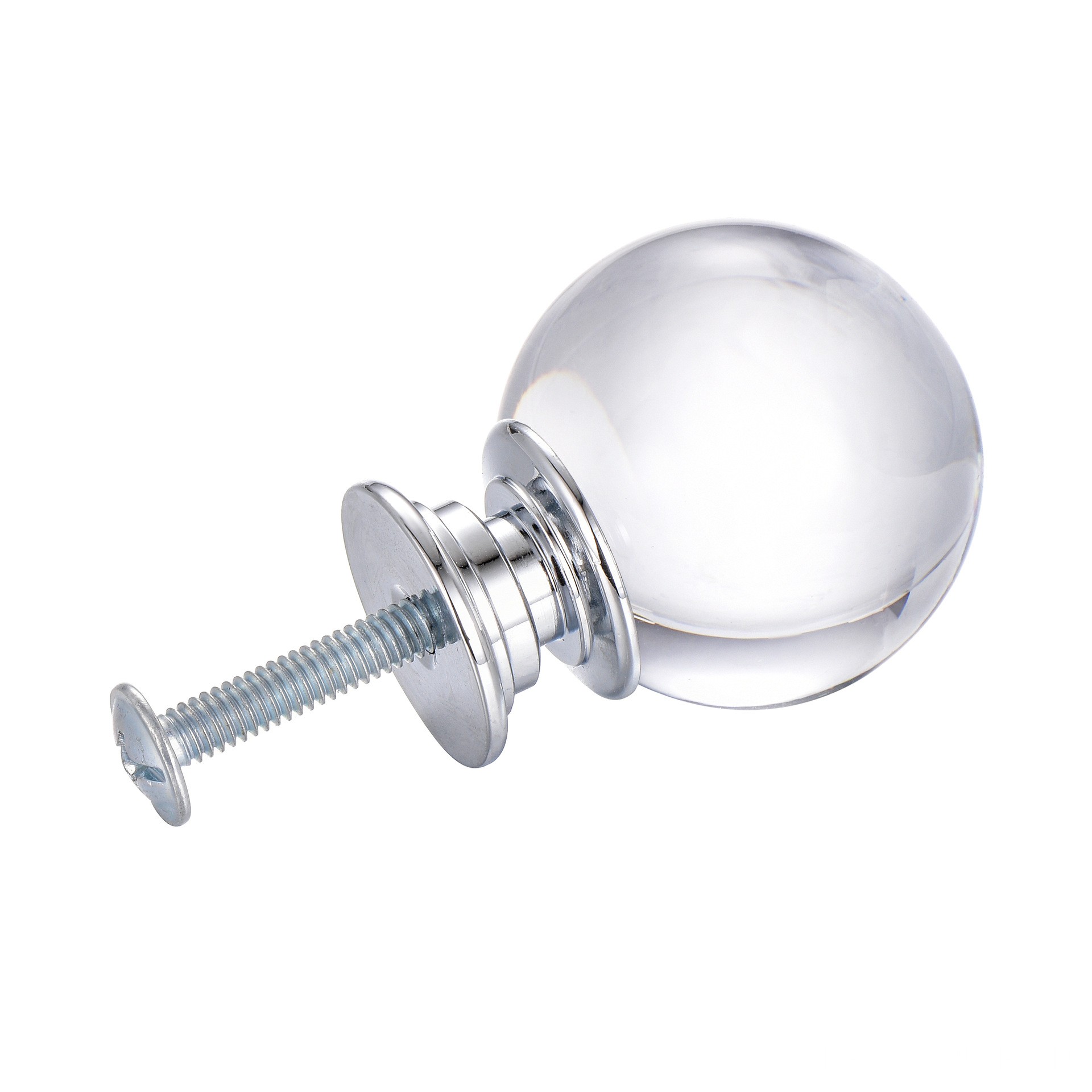 Núm tay nắm tủ hình cầu bằng pha lê LSH3010 6