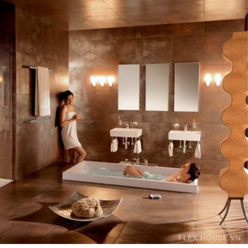 Phòng tắm spa tại nhà
