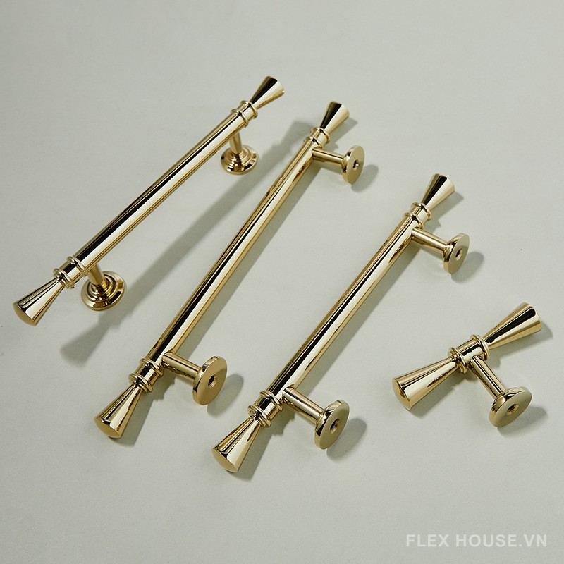 Tay nắm đồng mạ PVD sang trọng kiểu Pháp PALO634 12