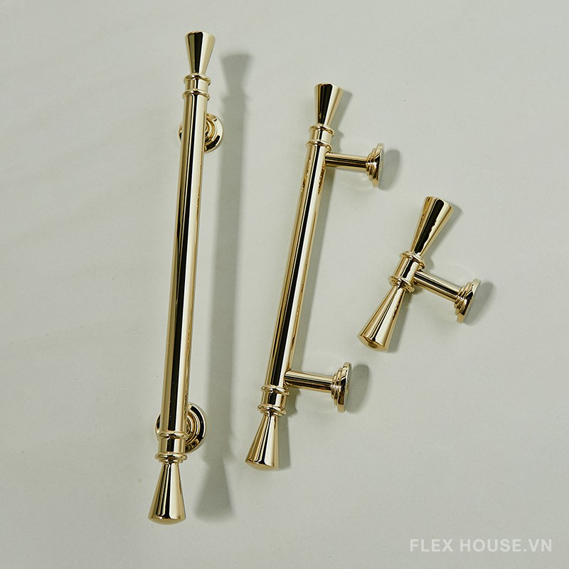 Tay nắm đồng mạ PVD sang trọng kiểu Pháp PALO634 7