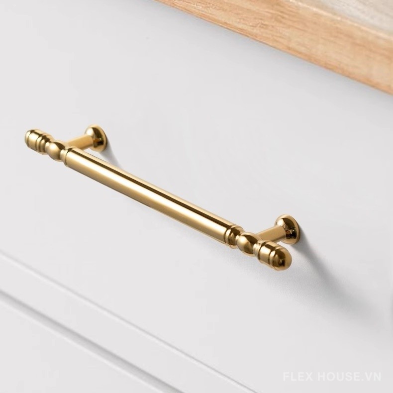 Tay nắm tủ hợp kim sáng bóng phong cách châu Âu MY297 14