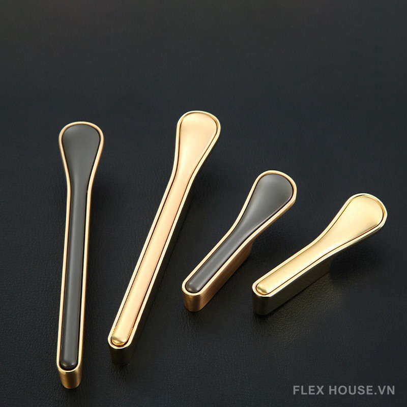 Tay nắm tủ hợp kim thân liền trang trí nội thất DZ269 8
