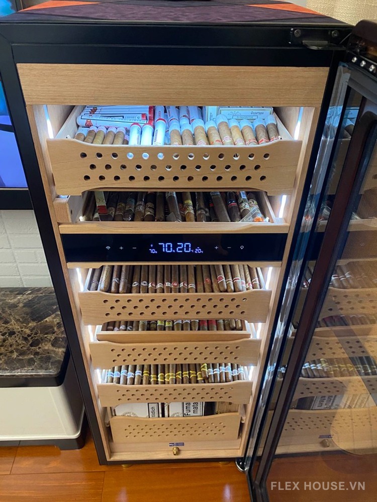Tủ bảo quản cigar thông minh Afidano AFC5 18