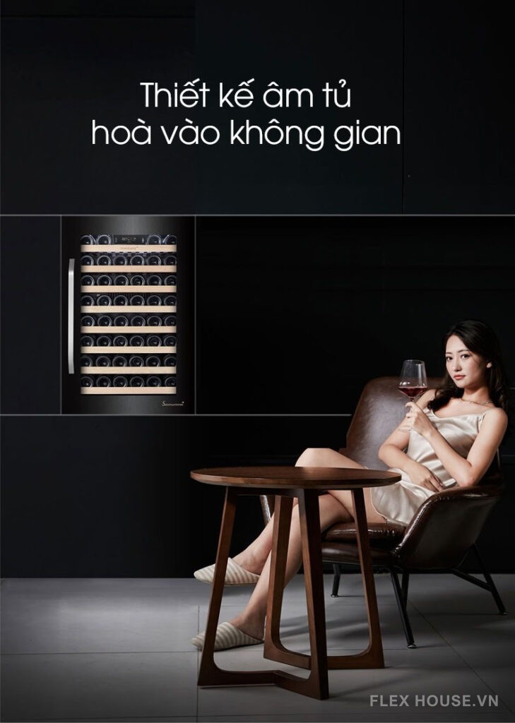 5 lý do bạn nên sở hữu tủ rượu vang ngay hôm nay 17 Tủ rượu vang âm tủ tối ưu không gian tiện nghi, sang trọng