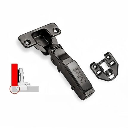 Bản lề giảm chấn phi 35mm màu titan DTC-TT
