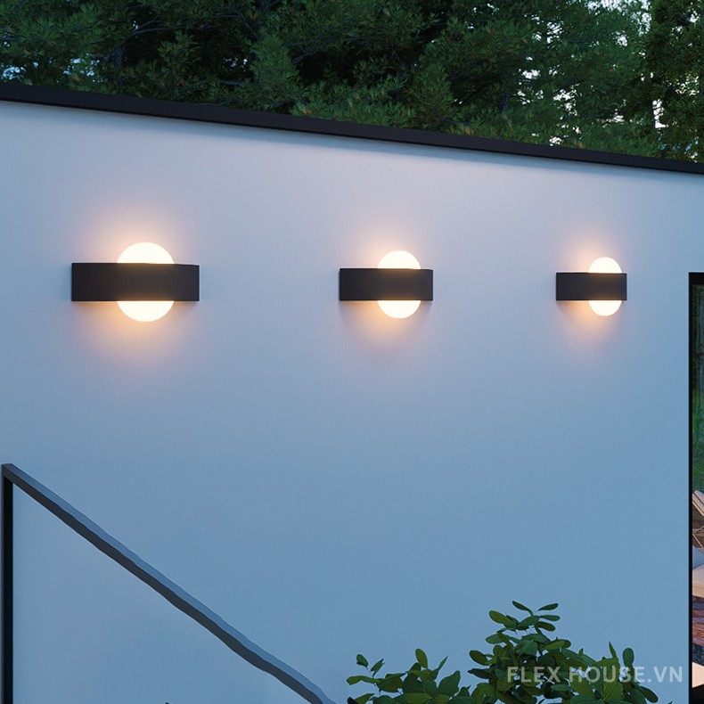 Đèn tường acrylic chống nước ngoài trời FS7943