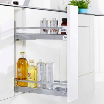 Kệ đựng gia vị 2 tầng tủ bếp dưới Hafele 545.61.028