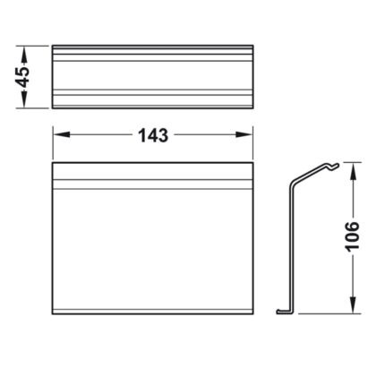 Kệ treo điện thoại máy tính bảng Hafele 523.00.320