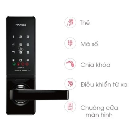 Khóa cửa điều khiển từ xa EL7000-TC Hafele 912.05.49