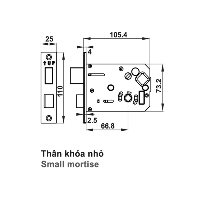 Khóa cửa điều khiển từ xa EL7000-TC Hafele 912.05.49
