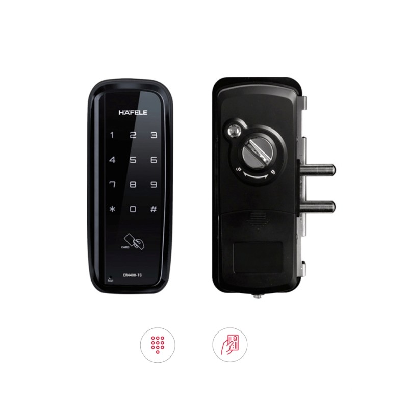 Khóa điện tử cho cửa kính ER4400 Hafele 912.20.22