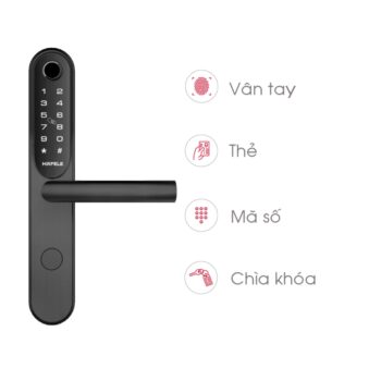 Khóa điện tử cửa gỗ xoay EL6500-TCS Hafele 912.20.122