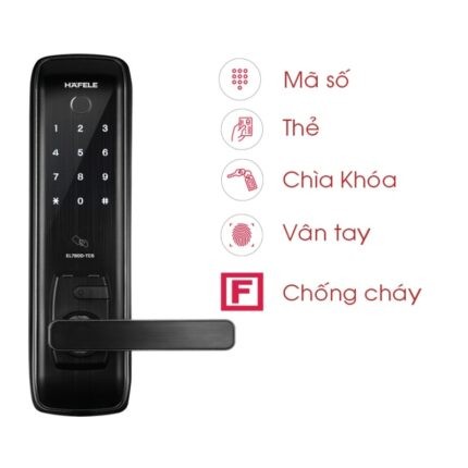 Khóa điện tử cửa kim loại EL7800-TCS Hafele 912.05.763