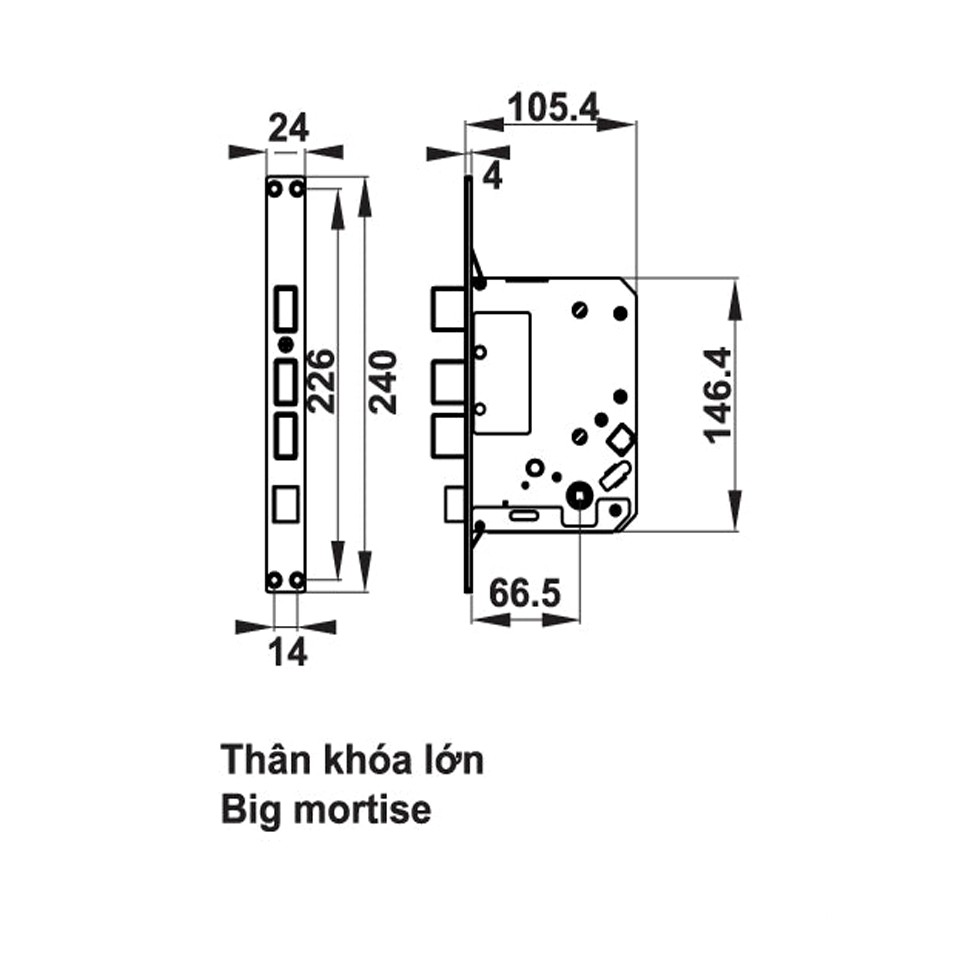 Khóa thông minh màu đen EL7500-TC Hafele 912.20.55