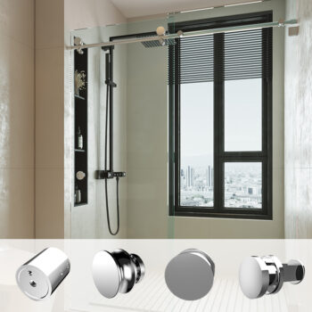 Phụ kiện cửa trượt cho phòng tắm kính KLC01